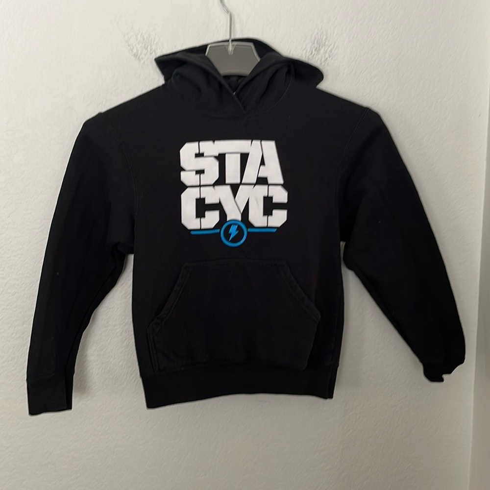 KIDS HOODIE BLACK SZ MED